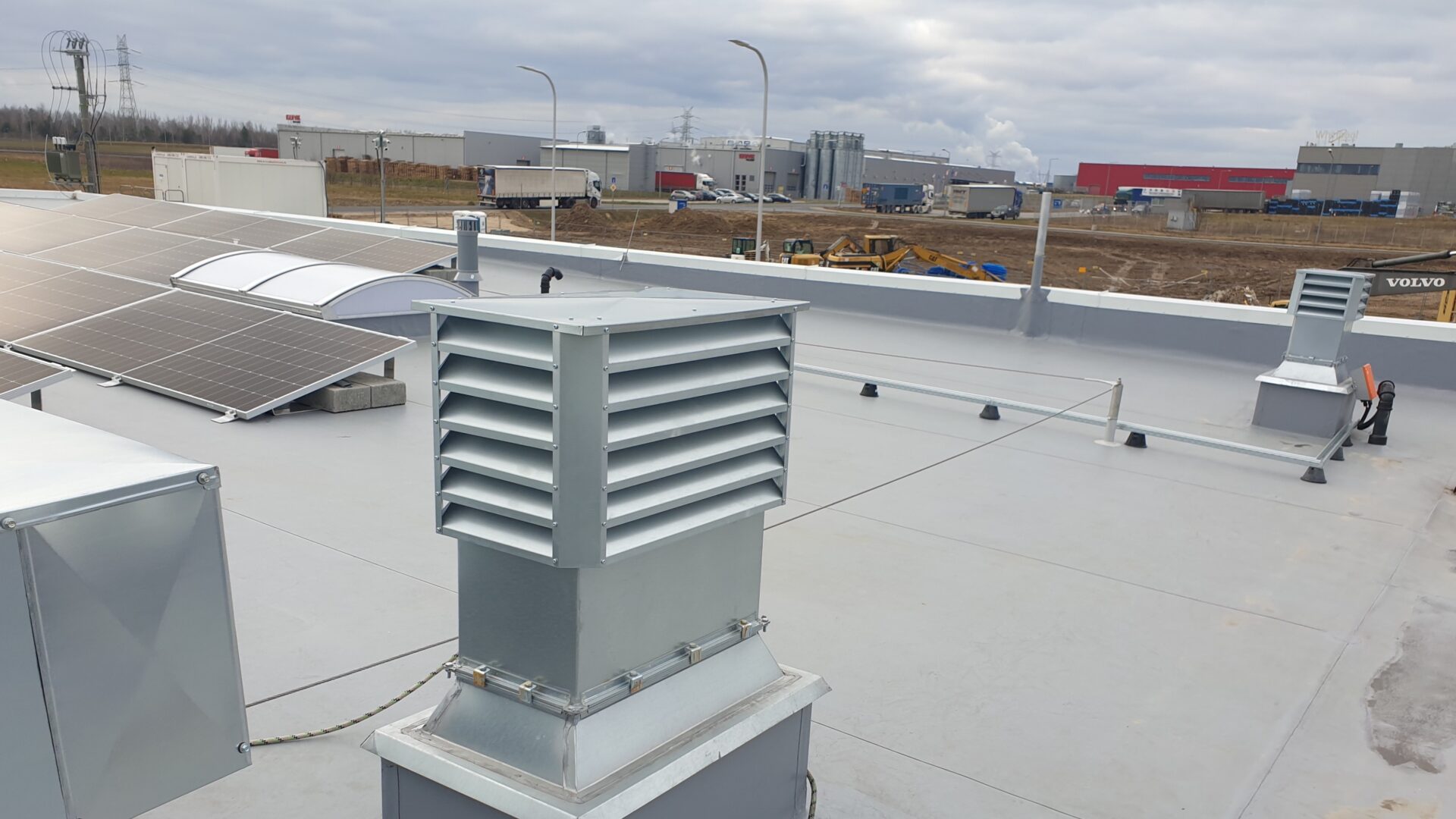 Wentylacja dla objektów przemysłowych Wentylacja przemysłowa