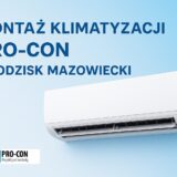 Montaż klimatyzacji PRO-CON Grodzisk Mazowiecki – biały klimatyzator