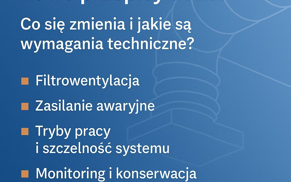Wentylacja schronów – nowe przepisy 2025