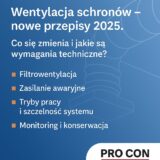 Wentylacja schronów – nowe przepisy 2025
